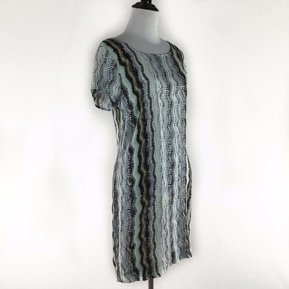 🦋Ella Moss TShirt Printed Shift Flowy Dress Small - Picture 3 of 8